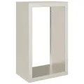 VidaXL Étagère à bois 60x40x100 cm acier résistant aux intempéries