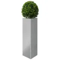 Jardinière triangulaire 30x26x75 cm acier galvanisé