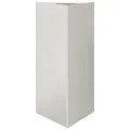 Jardinières 2 pcs triangulaire 40x40x75 cm acier inoxydable