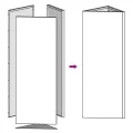 Jardinières 2 pcs triangulaire 40x40x75 cm acier inoxydable
