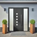 Jardinières 2 pcs triangulaire acier résistant aux intempéries