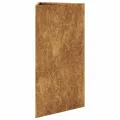 Jardinières 2 pcs triangulaire acier résistant aux intempéries