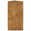 Jardinières 2 pcs triangulaire acier résistant aux intempéries