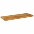 Dessus de table 80x20x3,8 cm rectangulaire bois massif manguier