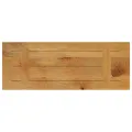 Dessus de table 80x20x3,8 cm rectangulaire bois massif manguier