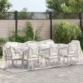 Bâche transparente avec œillets 2x4 m polyéthylène