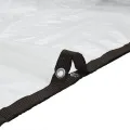 Bâche transparente avec œillets 2x4 m polyéthylène