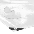 Bâche transparente avec œillets 2x8 m PVC