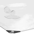 Bâche transparente avec œillets 10x10 m polyéthylène