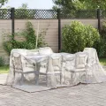 Bâche transparente avec œillets 3x4 m polyéthylène