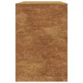 VidaXL Étagère à bois 100x40x60 cm acier résistant aux intempéries