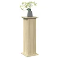 Piédestal avec rangement chêne sonoma bois d'ingénierie