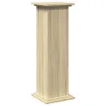 Piédestal avec rangement chêne sonoma bois d'ingénierie