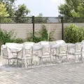 Bâche transparente avec œillets 2x10 m polyéthylène