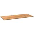 Dessus de table marron clair bois chêne massif rectangulaire