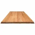 Dessus de table marron clair bois chêne massif rectangulaire