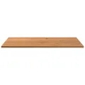 Dessus de table marron clair bois chêne massif rectangulaire