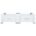 Double socle pour machine à laver avec tiroirs blanc