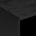 Meuble TV noir 100x33x46 cm bois d'ingénierie