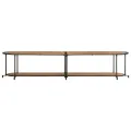 Meuble TV 200x42x40 cm bois d'acacia massif