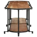 Meuble TV 200x42x40 cm bois d'acacia massif