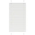 Store plissé blanc 75x150 cm largeur du tissu 74,4 cm polyester
