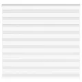 Store zèbre blanc 160x100 cm largeur du tissu 155,9cm polyester