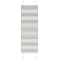 Store plissé gris clair 40x100 cm largeur du tissu 39,4 cm