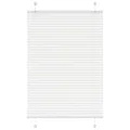 Store plissé blanc 85x150 cm largeur du tissu 84,4 cm polyester