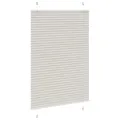 Store plissé gris clair 90x150 cm largeur du tissu 89,4 cm