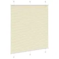 Store plissé crème 115x100cm largeur du tissu 114,4cm polyester