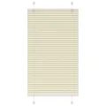 Store plissé crème 80x100 cm largeur du tissu 79,4 cm polyester