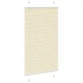 Store plissé crème 80x100 cm largeur du tissu 79,4 cm polyester