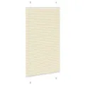 Store plissé crème 80x100 cm largeur du tissu 79,4 cm polyester