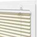 Store plissé crème 80x100 cm largeur du tissu 79,4 cm polyester