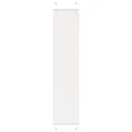 Store plissé blanc 45x200 cm largeur du tissu 44,4 cm polyester