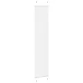 Store plissé blanc 45x200 cm largeur du tissu 44,4 cm polyester