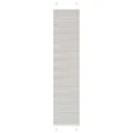 Store plissé gris clair 45x200 cm largeur du tissu 44,4 cm