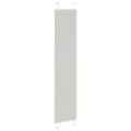 Store plissé gris clair 45x200 cm largeur du tissu 44,4 cm