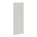 Store plissé gris clair 70x200 cm largeur du tissu 69,4 cm