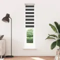 Store zèbre noir 45x200 cm largeur du tissu 40,9 cm polyester