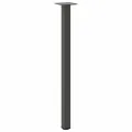 Pieds de table basse 4 pcs anthracite 72-74 cm acier
