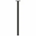 Pieds de table basse 4 pcs anthracite 72-74 cm acier