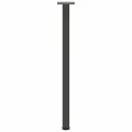 Pieds de table basse 4 pcs anthracite 72-74 cm acier