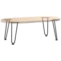 Pieds de table en forme d'épingle à cheveux 4 pcs anthracite