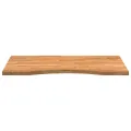 Dessus de bureau marron clair bois chêne massif rectangulaire