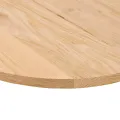 Dessus de table 100x50x2 cm bois de chêne massif ovale