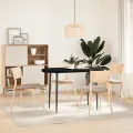 Dessus de table marron foncé 120x60x4cm bois chêne massif ovale