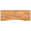 Dessus de bureau marron clair bois chêne massif rectangulaire