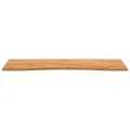 Dessus de bureau marron clair bois chêne massif rectangulaire